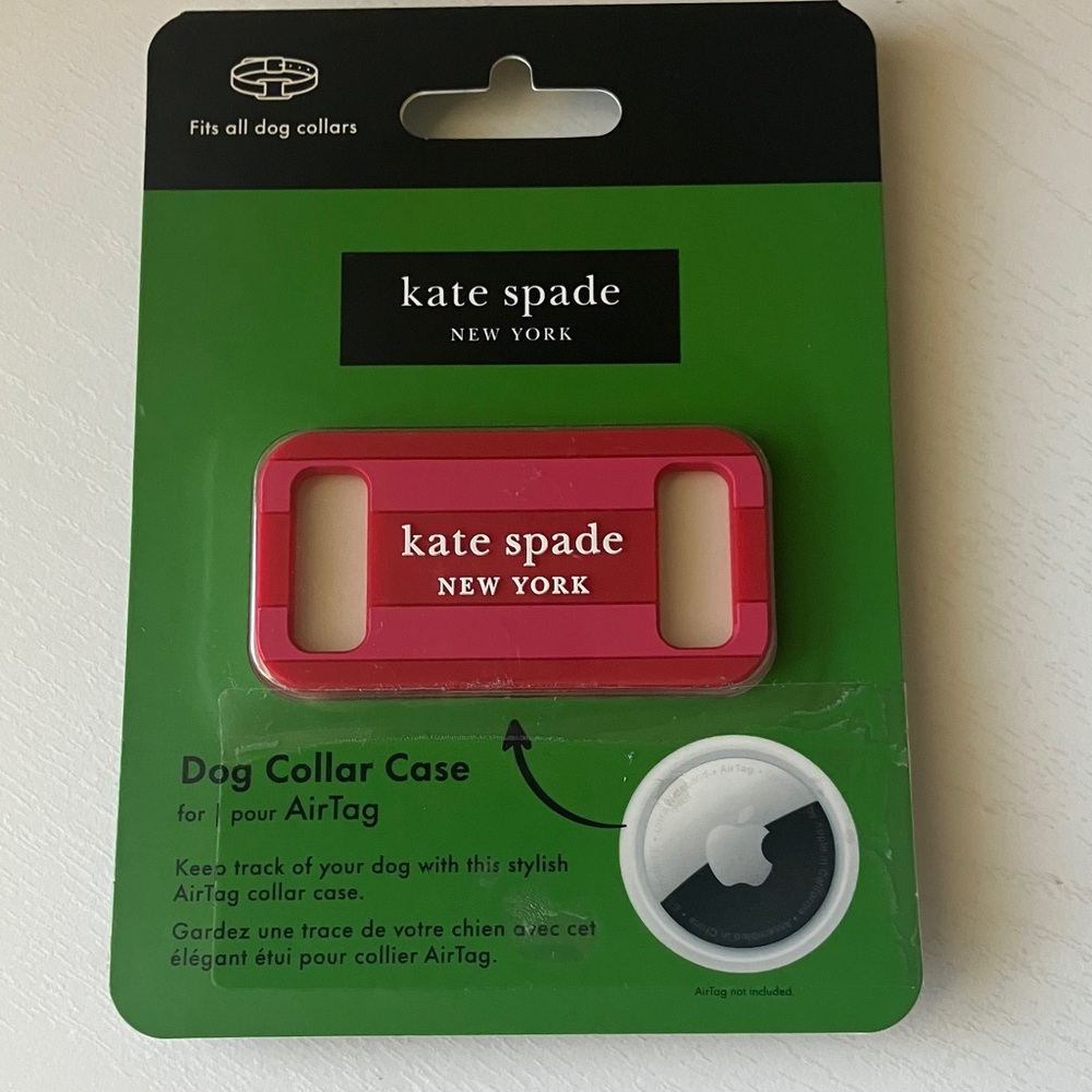 Kate Spade New York Air Tag Dog Collar Case (NWT)